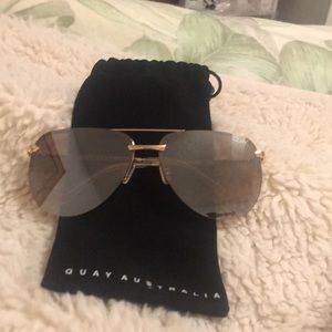 Quay brown/gold “the playa” sunglasses